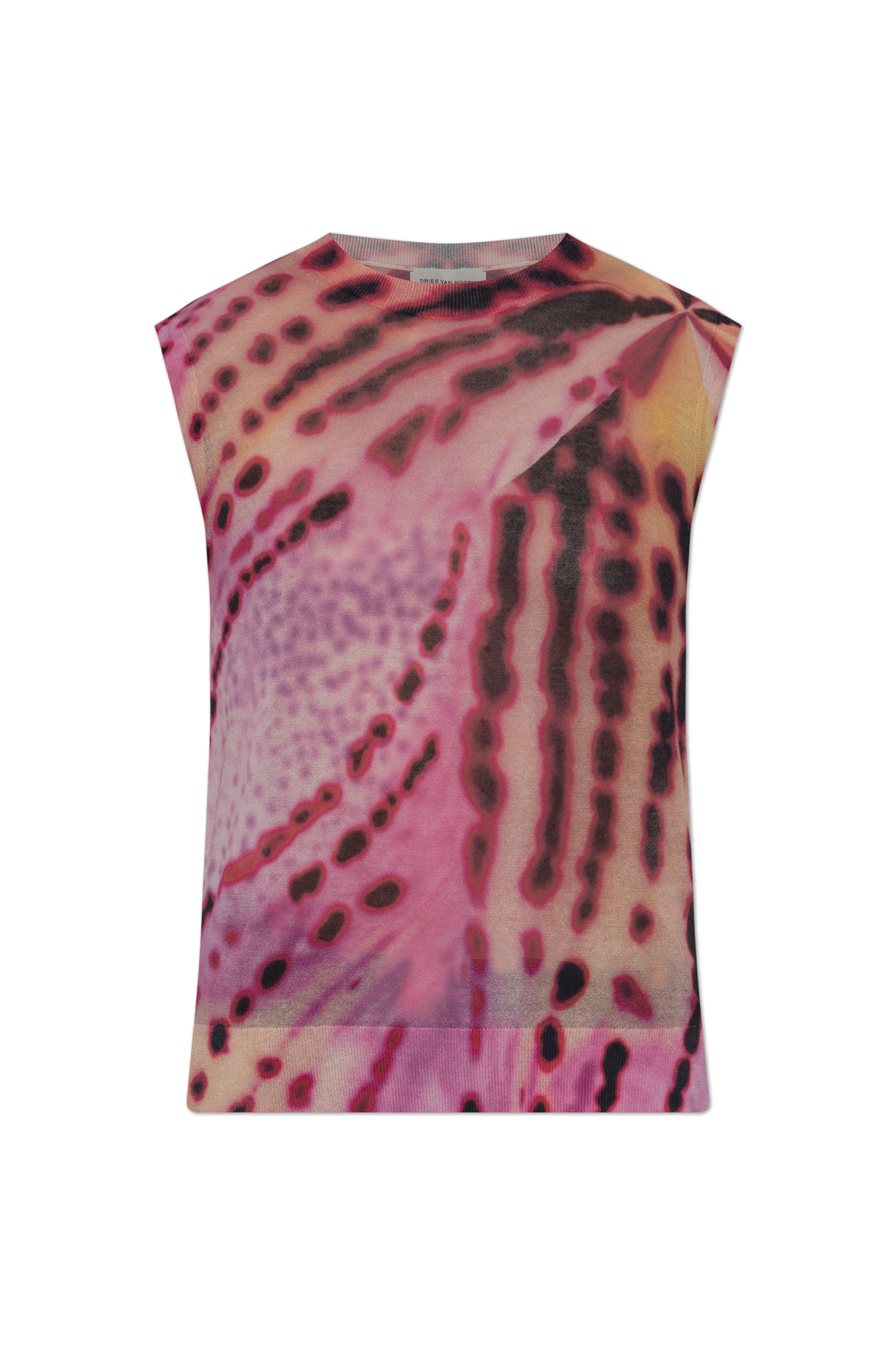 アート・デザイン・音楽 DRIES VAN NOTEN Shape,Print and Fabric Pink Printed Top Dries Van Noten - Vitkac AS